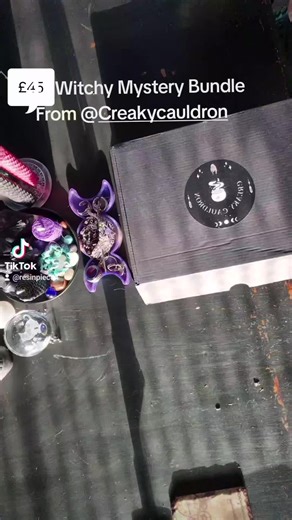 Unboxing a £45 Witchy Mystery Bundle from Creaky Cauldron