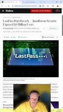 12 13 2025 The UK government fines LastPass $1 per user for their 2022 data breach