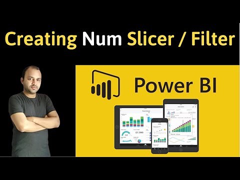 How to Create Power BI Numeric Slicer or Filter