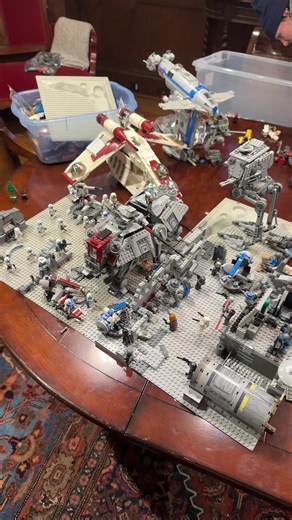 Lego Star Wars MOC: The Siege of Mandalore Creation