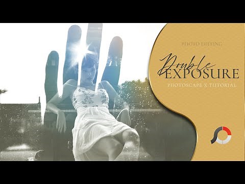 PHOTOSCAPE X Double Exposure Tutorial