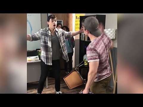 HIGH SCHOOL FIGHT CAUGHT ON CAMERA