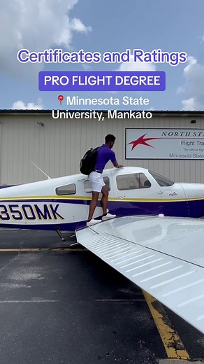 Certificates and ratings you’ll receive when earning a bachelor’s degree in Aviation at Minnesota State University, Mankato 🤘 #privatepilot #instrumentpilot #commercialpilots #multiengineinstructor #cfilife #cfiilife #flighttraining #flightschool #mankatomn #mncollege