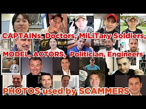 PHOTOS used by SCAMMERS Catfish Romance Scams Awareness