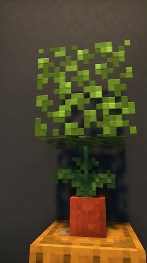 Como Fazer um Vaso de Plantas no Minecraft #shorts