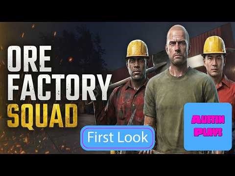I Was NOT Ready For This Factory Digging Game… | Ore Factory Squad Demo First Look