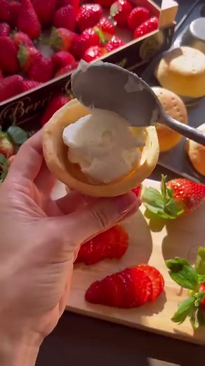 5.4M views · 95K reactions | Strawberry tarts  I am declaring its...