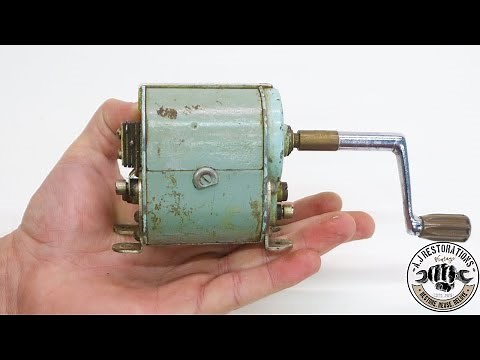 Vintage Telephone Magneto Restoration