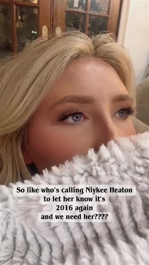 Do we have a bat signal for her?🤷🏼‍♀️ #niykeeheaton #2016 #fyp #10years #weareold