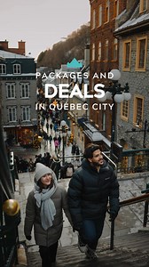 Discover the best packages and deals to enjoy your next vacation in Québec City! 🧳🤩 | Québec cité
