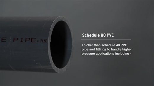 Charlotte Pipe 1 in. Schedule 80 Flange Socket PVC 08500  1400