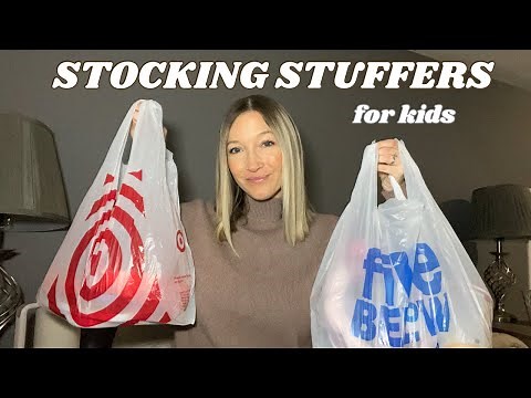 STOCKING STUFFER IDEAS FOR KIDS! What I'm putting in my kids stockings this Christmas 2023! COLLAB!