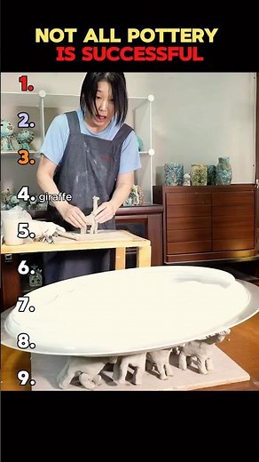 Ranking the Best Pottery Fails#ranking #pottery #clay #failure #prankwars #fyp