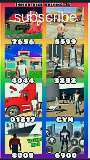 Indian bike driving 3D cheat code like for more 🙏#indianbikedriving3dchallenge #cheatcode