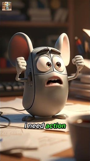 Move me or I will lose my mind -Angry Mouse #automobile #asmr #ai #animation #aivideo #aishorts