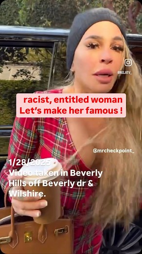 🚨*UPDATE* Her name is Florence Mirsky - she is Scott Storch's wife. @ msflojo @scottstorchofficial 🚨 "SANTAS HO" (it’s on the back of her shorts) This is a clear example of emboldened racism and the consequences of having individuals in positions of power who share similar ideologies. This is what happens when hate is normalized at the highest levels. Let’s find out who she is and make her famous, clearly she loves the attention so let’s give it to her. Share share share! | Robert Sepúlveda Jr
