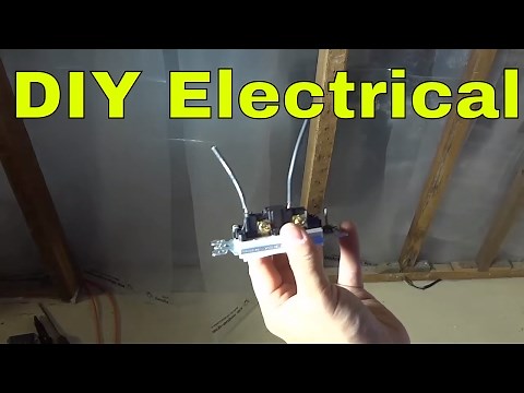 How To Remove Wiring Pushed Into A Light Switch-DIY Electrical