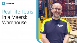 🚚📦 How do you perfectly arrange packages on a pallet before shipping? Our expert pallet packer, Gordon Moodie, turns the task of stacking and rearranging big and small boxes into a game of Tetris at our warehouse in Gothenburg, Sweden. Through close collaboration with his colleagues, he ensures that our customers' products move seamlessly through the warehouse with care and efficiency. #Maersk #Warehousing #Distribution #Gothenburg #LifeatMaersk | Maersk