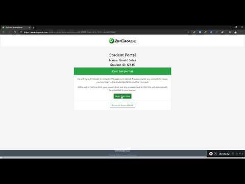 How to Take an Online Exam in Zipgrade Student Portal during COVID19 Crisis