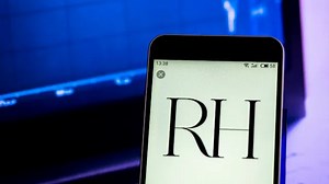 RH up after-hours after reporting earnings