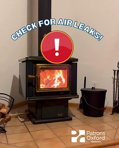 🔥 Before you light that first fire of the season: ✅ Inspect your wood stove’s door gasket and seals ✅ Replace worn parts ✅ Make sure your chimney is professionally cleaned ✅ Move all combustibles away from your stove before lighting ✅ Keep your home efficient—and safe—from escaping fumes Stay cozy, not smoky! | Patrons Oxford Insurance Company