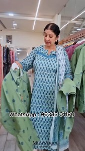 13K views · 31 reactions | Our two piece co ord set features a kurti with shirt collar and complemented with matching bottom. Rate 1950 only.For enquiry +91 96333 01180 #milantique #fashion #coordsets #trending | Milantique | Facebook