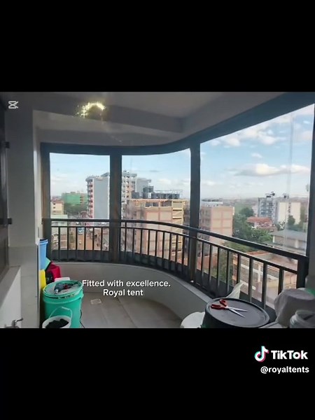 BALCONY COVERS. PAY AFTER INSTALLATION. secure your space with excellence.Beautiful and adorable. our covers are either transparent/opaque of customized. For inquiries. call/WhatsApp/share a video of your space on. 0710428446 #trendingonfacebook #viralfacebook #viralreel #viralfyp #kiambu