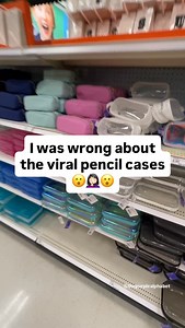 871K views · 10K reactions | I was wrong about the viral pencil cases at Target. You can also find them at Walmart and Michael’s. Here is a comparison between all of them and why they are such great organizers. #BackToSchoolFinds #ViralPencilCase #SchoolSupplies2025 #TargetFinds #WalmartFinds #AestheticSchoolSupplies #MustHaveSupplies #TrendyPencilCase #StationeryAddict #organizedandcute | The Purple Alphabet | Facebook