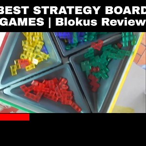 BEST STRATEGY BOARD GAMES | Blokus: https://geni.us/8DSC6 Participate in Giveaways: http://lanevids.com/contest Sign Up for Dad Reviews Newsletter: http://eepurl.com/c3DIY1 Hey Dads, Blokus is a fun strategy board game that you can play for a family game night. You can play Blokus with up to 4 players, so it is a perfect board game for couples or a great board game for kids. I really like this game because it takes some strategy to play it and I noticed that it makes my kids think about their ne