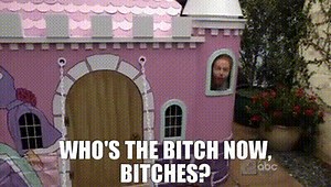 Who's the bitch now, bitches?