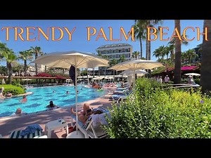 SIDE KUMKOY BEACH WALK . TRENDY PALM BEACH Hotel TURKIYE #side #kumkoy #turkey #antalya