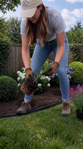 Building a Flower Bed 🌸✨