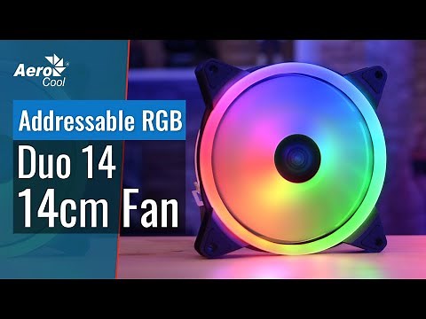 AeroCool Duo 14 - How to Connect the Duo 14 to Your Addressable RGB Motherboard
