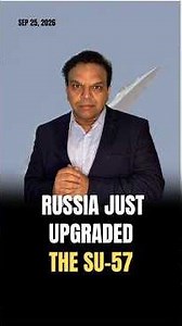 Russia Just Upgraded the Su-57 #iranwar #trump #missiles #missile #su57 #su57felon #fighterjet