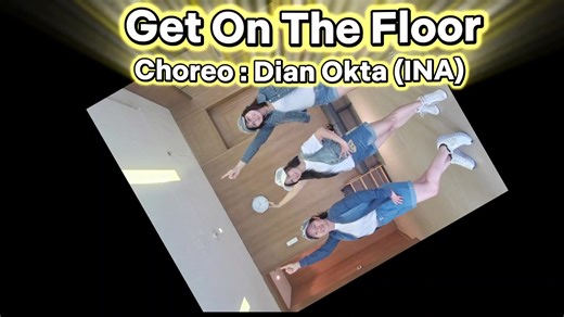 Get On The Floor Line Dance Choreography by Dian Okta