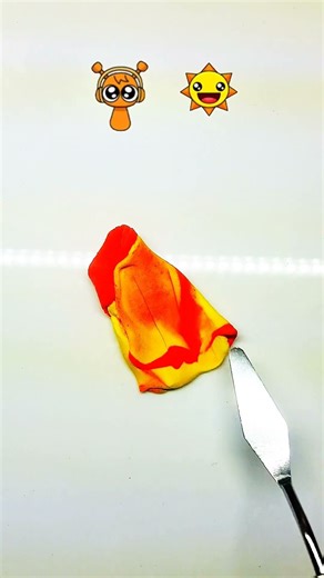 Mixing clay | slime color 🎨🖌️ #art #colormixingmagic #mixing