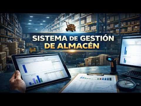 Sistema de Gestión de Almacén Profesional | Control Total de Inventario, Stock, Pedidos y Facturas