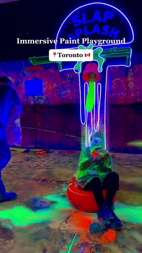 Toronto's Immersive Paint Playground: Planet Splatter