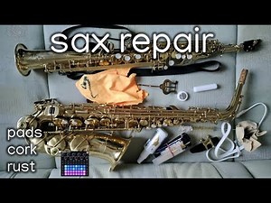Sax repair - bringing an old soprano sax back in game