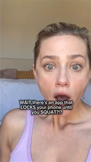 This app makes me squat before opening social media #screentime #squat #productivity