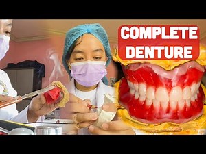 HOW COMPLETE DENTURES WERE MADE | ONLINE CLINICAL DENTISTRY