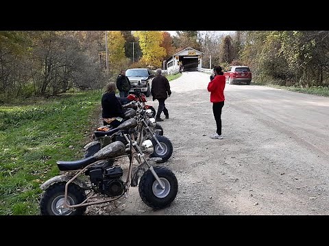 Coleman Mini Bike Ride