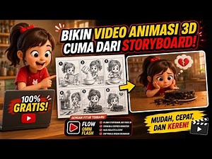 Free 3D Animation Tutorial from Storyboard | Consistent Characters Automatically with No Hassle!