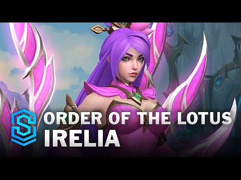 Order of the Lotus Irelia Wild Rift Skin Spotlight