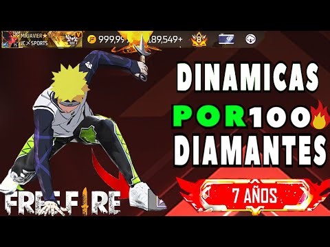 DIANAMICAS POR 100 DIAMANTES Y PASES BOOYAH PARA SEGUIDORES GRATIS #freefire