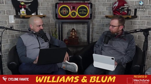 Chris Williams and Brent Blum react to all the portal action before diving into Cyclone hoops and more. Courtesy of Mechdyne. | CycloneFanatic
