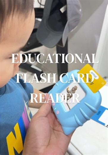 Educational Flash Card Reader for Kids' Fun Learning