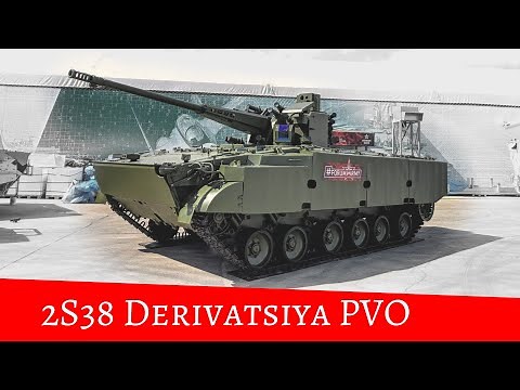 2S38 Derivatsiya PVO | New Russian SPAAG vs 2K22M Tunguska