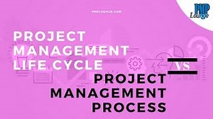 Project Management Life Cycle vs Project Management Process | PMCLounge.com