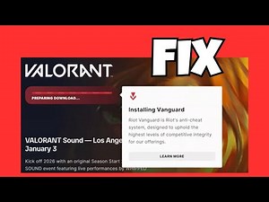 Fix Valorant Stuck at Preparing Download ❌ Not Downloading (2025 Working)